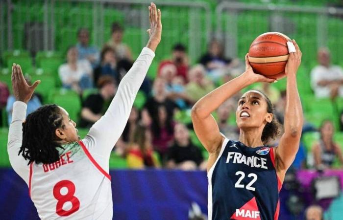 French basketball team. Brestoise Marième Badiane in a second reduced list for the Olympic Games