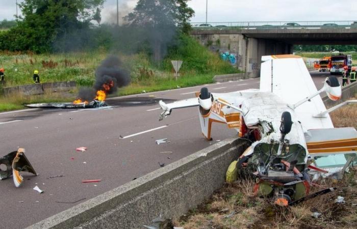 Plane crash on the A4: the bodies of the pilot and his two passengers will be autopsied