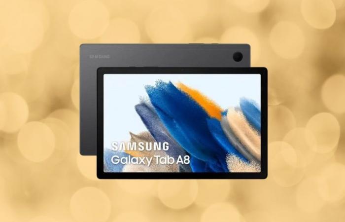 Less than 200 euros for the famous Samsung Galaxy Tab A8