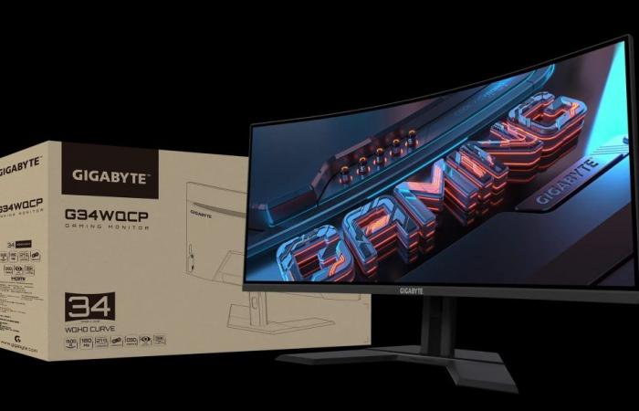 The Gigabyte G34WQCP will soon launch with a 180Hz refresh rate and AMD FreeSync Premium support, as per the specifications on the official product page.
