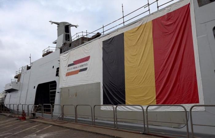 Belgian Defence acquires a new minesweeper: here is the “Tournai” and the specific features of this state-of-the-art vessel