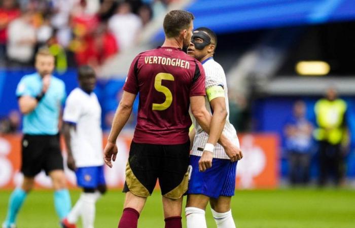 Things got heated between Mbappé and a Belgian player!