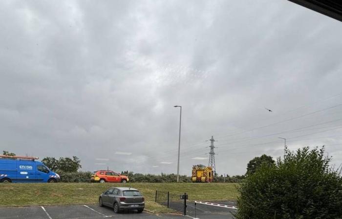 Frayed electrical cable near Caen ring road causes traffic disruption