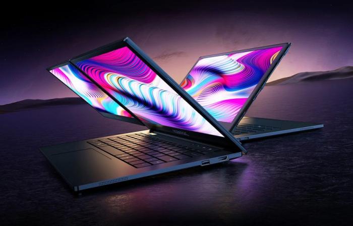 The Acemagic X1 is the world’s first 360-degree dual-screen laptop