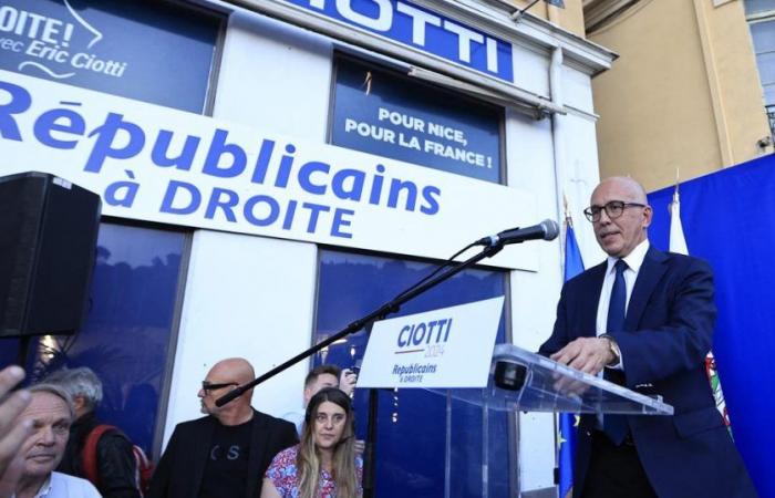 in Nice, despite calls to withdraw, a three-way race with Horizons and LFI for Éric Ciotti
