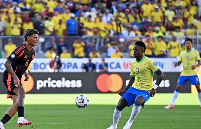 Copa America: Held in check by Colombia, Brazil will face Uruguay without Vinicius in quarter-finals