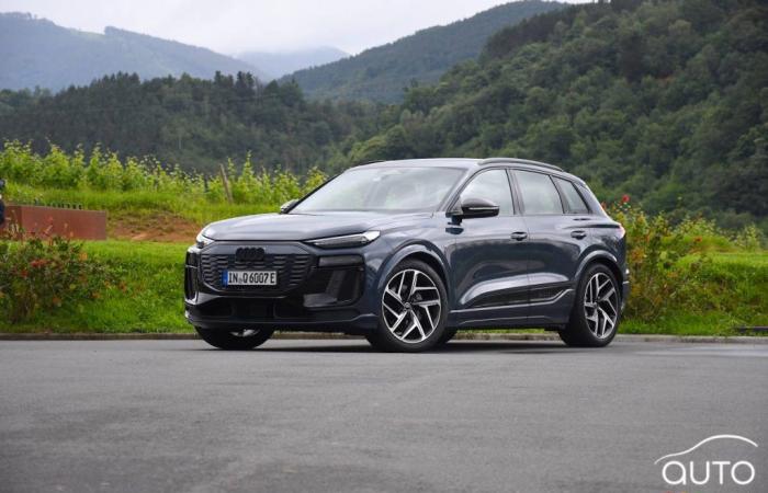 Audi Q6 e-tron 2025, first test: the loop is closed