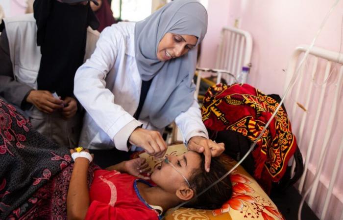 Polio
      vaccination
      campaign
      going
      “well”
      according
      to
      WHO