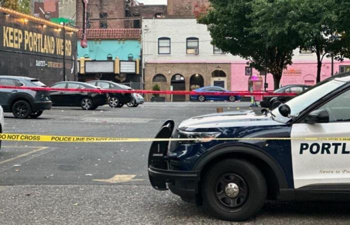 Portland
      police
      investigate
      deadly
      shooting
      downtown