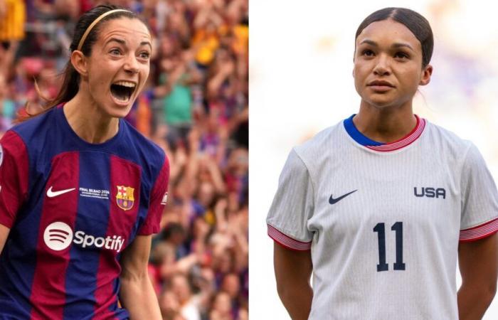 Women’s
      Ballon
      d’Or
      2024:
      Nominees
      revealed
      as
      Aitana
      Bonmati,
      Sophia
      Smith
      and
      Lauren
      James
      battle
      for
      the
      Golden
      Ball