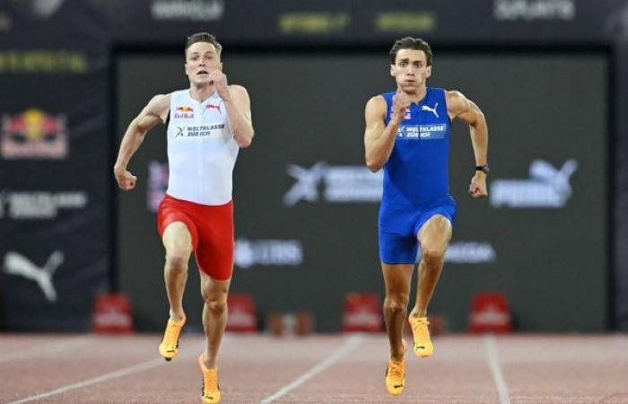 Duplantis
      defeats
      Warholm
      over
      100m
      while
      Kennedy
      wins
      pole
      vault
      in
      Zurich
      |
      REPORTS