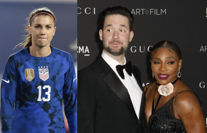 Alex
      Morgan
      Retirement:
      Emotional
      Tribute
      From
      NFL
      Legend
      &
      Serena
      Williams’
      Husband
      Alexis
      Ohanian
      as
      USWNT
      Superstar
      Hangs
      Her
      Boots