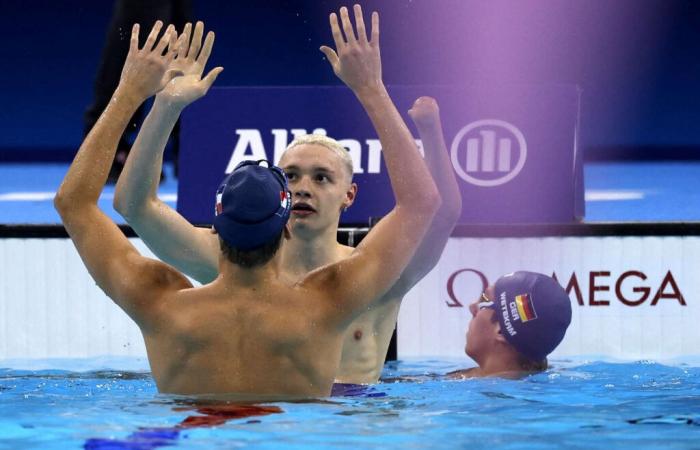 No
      gold
      but
      an
      unexpected
      double
      for
      swimmers
      Ugo
      Didier
      and
      Hector
      Denayer