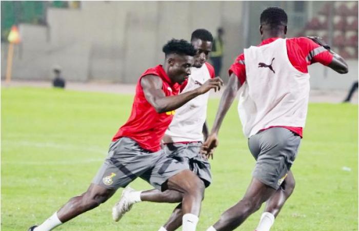 Watch
      as
      Black
      Stars
      wrap-up
      preparations
      for
      Angola
      match