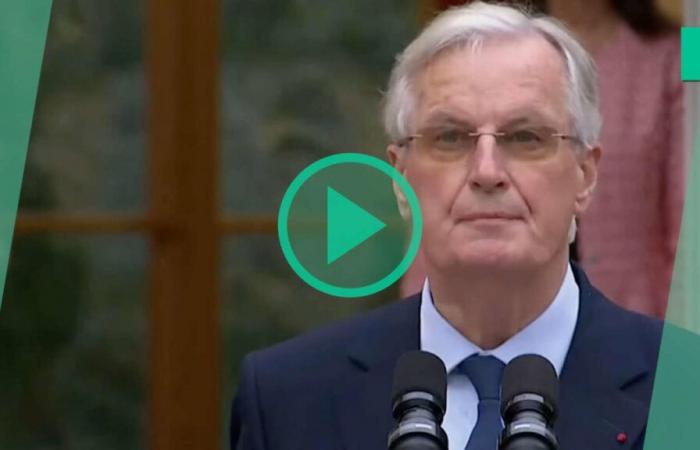 Michel
      Barnier,
      appointed
      Prime
      Minister,
      gives
      the
      first
      outlines
      of
      his
      mission
      at
      Matignon