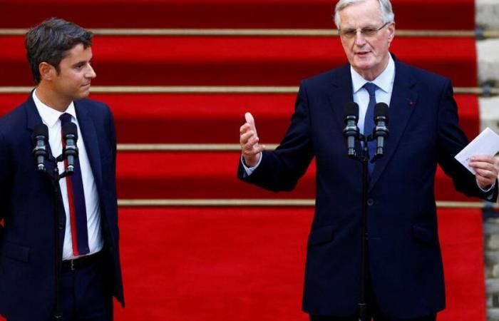 Michel
      Barnier’s
      unexpected
      offensive
      against
      Gabriel
      Attal
      during
      the
      transfer
      of
      power