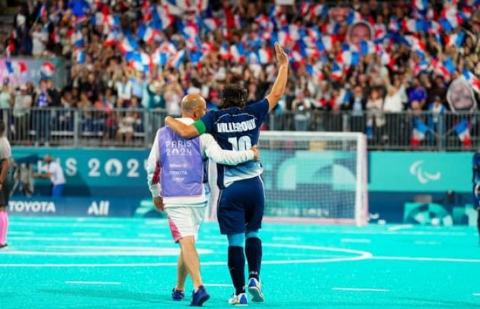 a
      comeback
      from
      the
      whole
      pitch,
      the
      magnificent
      goal
      of
      the
      inevitable
      Frédéric
      Villeroux
      in
      the
      blind
      football
      final