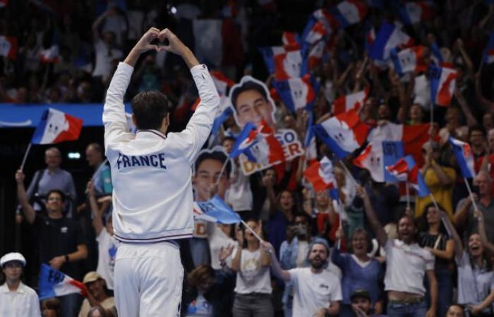 At
      the
      Paralympic
      Games,
      French
      swimming,
      led
      by
      Alex
      Portal
      and
      Ugo
      Didier,
      rode
      the
      wave