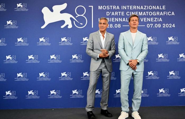 George
      Clooney
      and
      Brad
      Pitt
      at
      the
      Venice
      Film
      Festival,
      maybe
      that’s
      a
      detail
      for
      you…