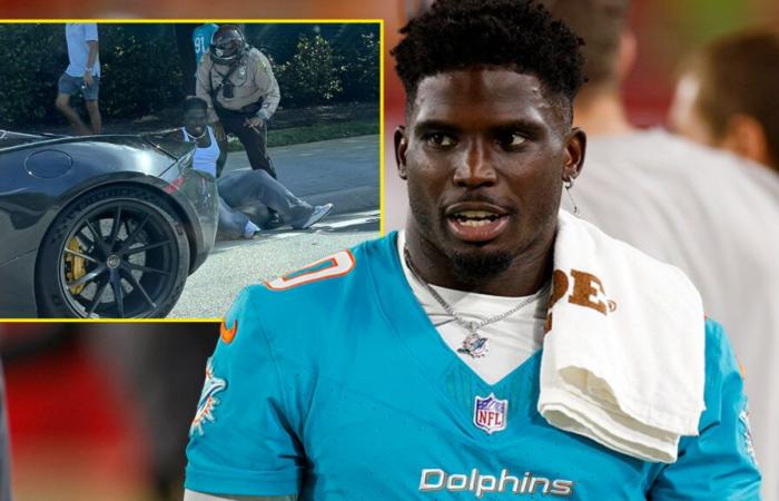 NFL
      star
      Tyreek
      Hill
      detained
      by
      police
      just
      hours
      before
      Miami
      Dolphins
      season
      opener,
      body-cam
      footage
      to
      be
      reviewed