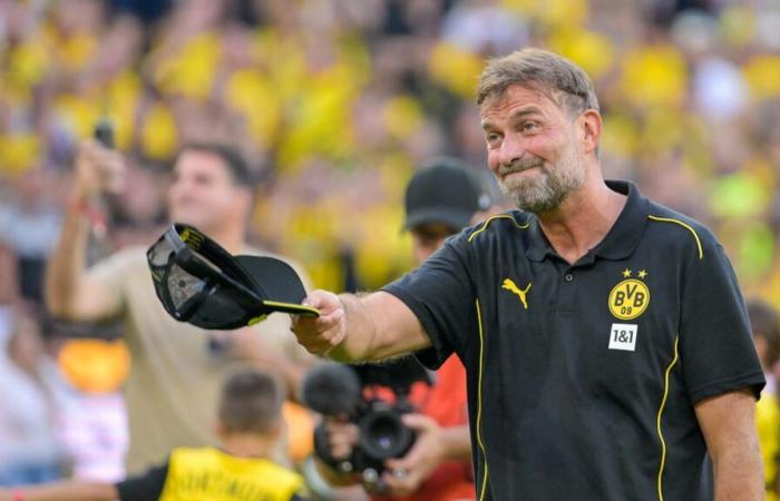 “Its
      like
      coming
      home”
      –
      Jürgen
      Klopp
      celebrates
      special
      Borussia
      Dortmund
      return