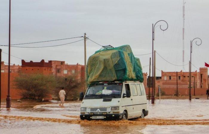 Southern
      Morocco
      and
      Algeria
      hit
      by
      unusually
      heavy
      flooding