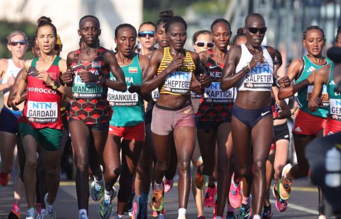 Athlete
      Rebecca
      Cheptegei,
      self-immolated
      by
      her
      partner,
      receives
      tribute
      from
      the
      public
      at
      the
      para-marathon