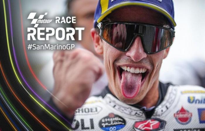 Marquez
      produces
      Misano
      magic
      to
      defeat
      Bagnaia
      as
      Martin’s
      gamble
      backfires