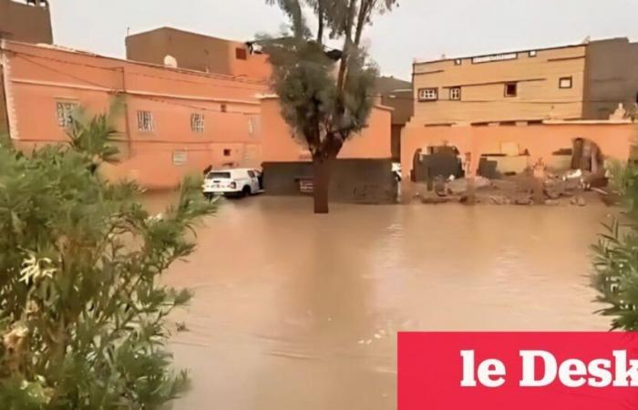 South-Eastern
      Morocco
      hit
      by
      severe
      storms
      causing
      significant
      damage