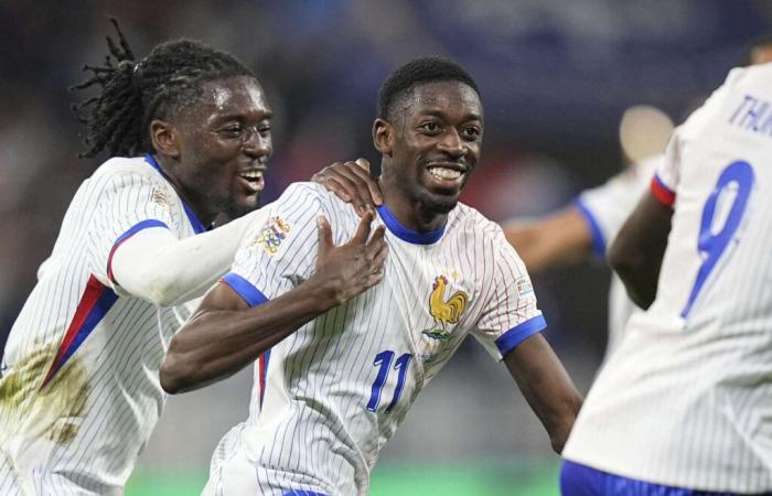 The
      French
      team
      is
      smiling
      again
      thanks
      to
      its
      victory
      against
      Belgium