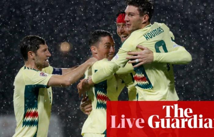 Montenegro
      1-2
      Wales,
      France
      2-0
      Belgium
      and
      more:
      Nations
      League
      –
      as
      it
      happened
      |
      Nations
      League