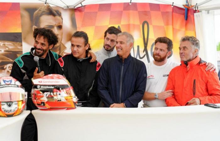 Paul
      and
      Victor
      Belmondo
      reunited
      against
      Tomer
      Sisley,
      Gérard
      Holtz
      and
      their
      children
      for
      a
      unique
      race