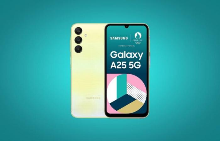 The
      Samsung
      Galaxy
      A25
      is
      now
      less
      than
      €250
      on
      the
      official
      website