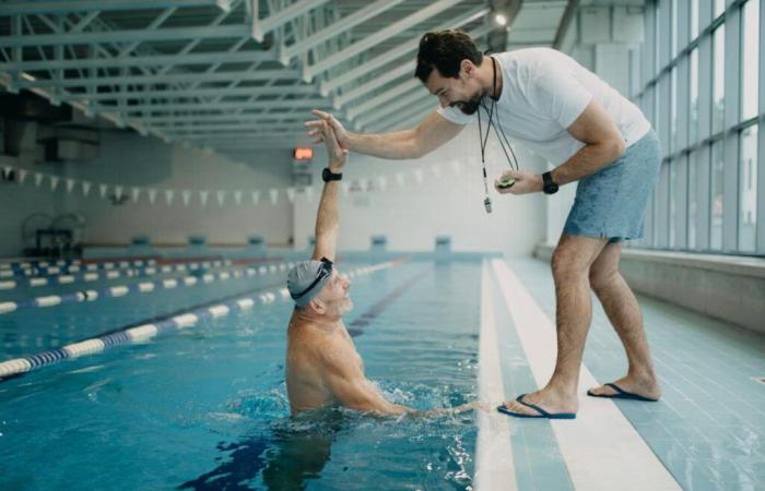 Swimming,
      an
      ideal
      sport
      for
      seniors
      seeking
      well-being!