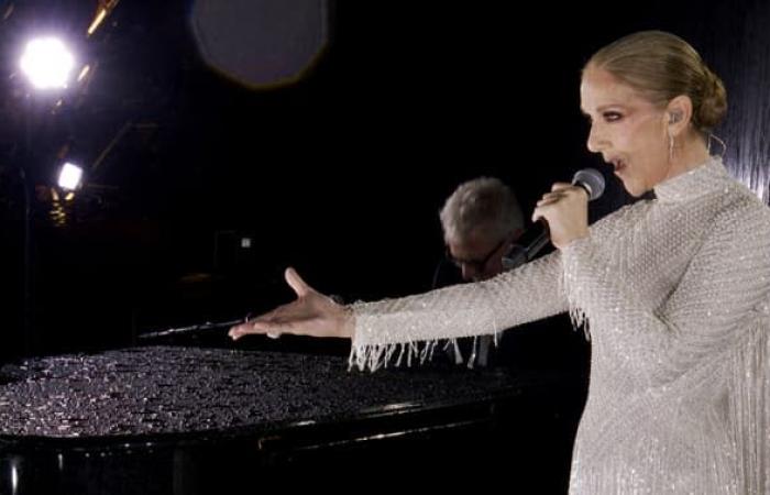 Celine
      Dion
      insisted
      on
      singing
      on
      the
      Eiffel
      Tower
      for
      the
      Olympics
      “rain
      or
      shine”