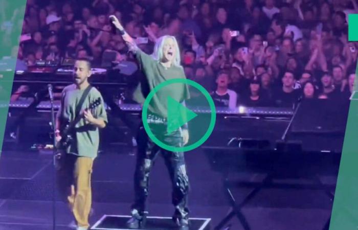 At
      Linkin
      Park’s
      first
      concert
      without
      Chester
      Bennington,
      Emily
      Armstrong
      won
      over
      fans