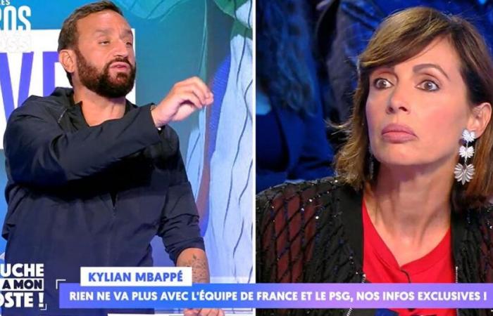 The
      tone
      rises
      between
      Géraldine
      Maillet
      and
      Cyril
      Hanouna
      in
      “TPMP”