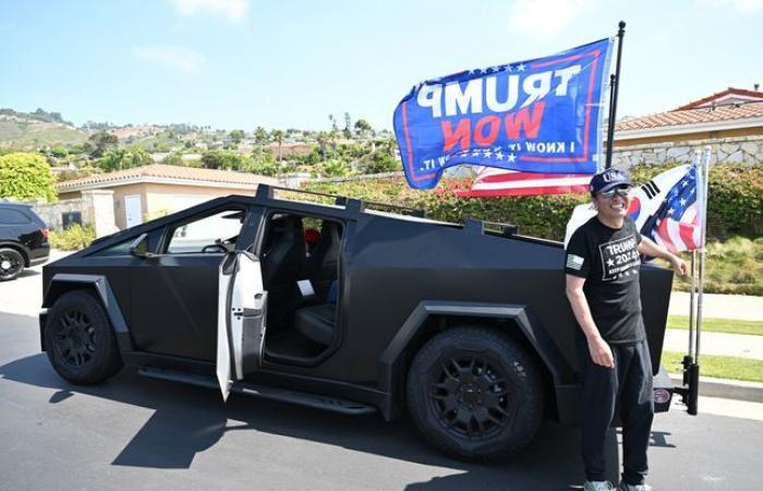 The
      Tesla
      Cybertruck,
      the
      new
      standard-bearer
      of
      the
      Trumpists