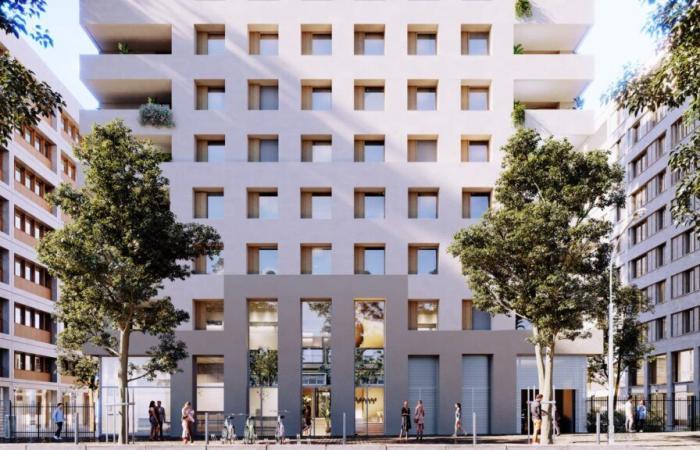 a
      first
      building
      without
      heating
      or
      air
      conditioning
      in
      Lyon