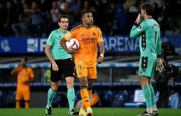 Real
      Madrid
      come
      away
      unconvincing
      against
      Real
      Sociedad,
      Mbappé
      scores