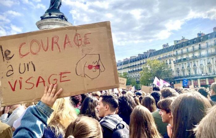 Tributes
      throughout
      France
      to
      the
      courage
      of
      Gisèle
      Pelicot,
      “an
      icon
      in
      spite
      of
      herself”