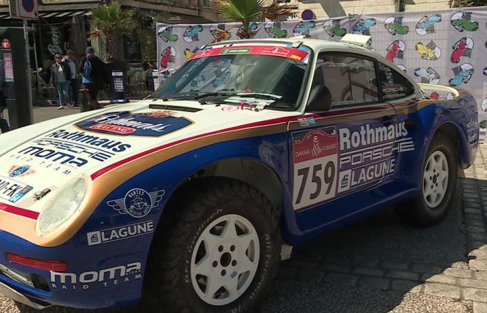 Dakar
      vehicles
      exhibited
      in
      Angoulême
      for
      the
      Circuit
      des
      Remparts