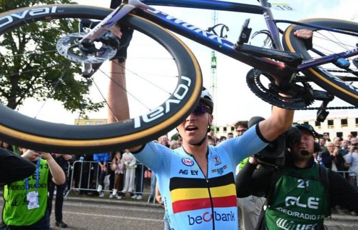 Tim
      Merlier
      crowned
      European
      road
      champion