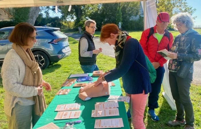 an orientation rally for cancer screening