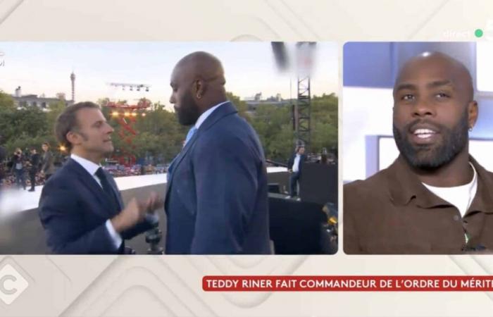 “I don’t think anyone has experienced that…” Teddy Riner finally reveals what Emmanuel Macron told him at the Olympic parade