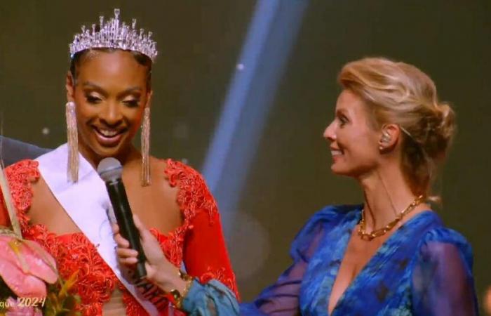 Why was Sylvie Tellier present at the Miss Martinique 2024 election?