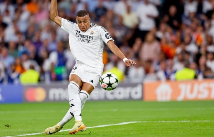 Mbappé’s first ever Champions League goal for Real Madrid on video