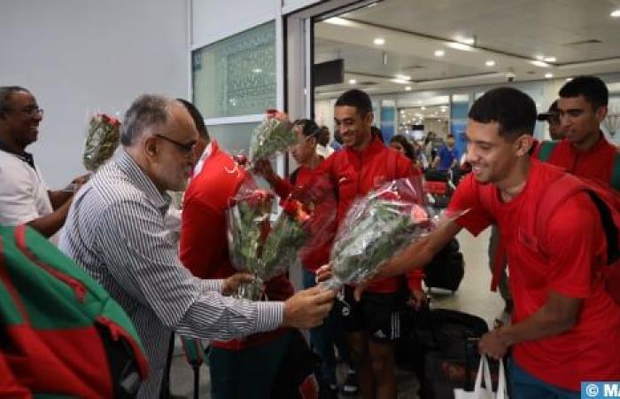 Casablanca: ceremony in honor of the national team crowned at the Arab U18 athletics championship