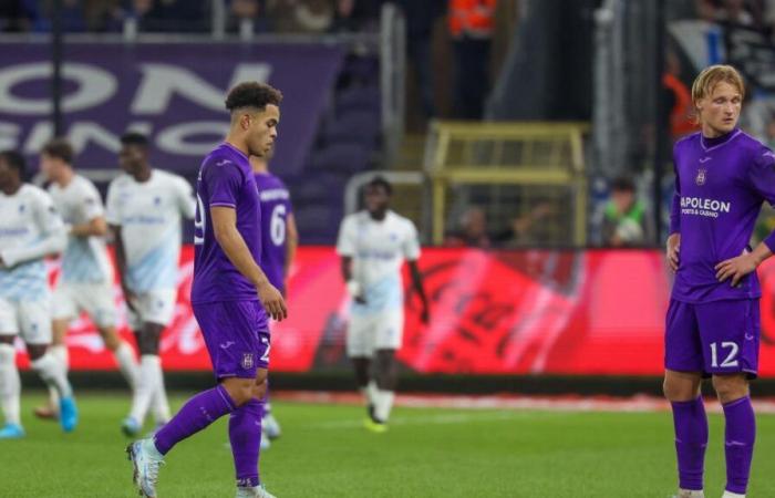 Pro League: Anderlecht suffers its first defeat of the season against Genk who takes the lead (0-2, video)