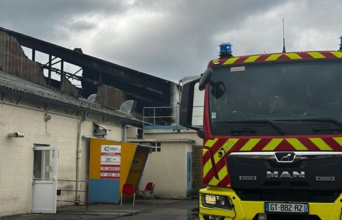 Sauzé-Vaussais: a fire in the Thébault company, 10% of the equipment damaged